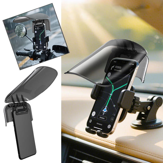 Motorcycle Phone Holder Sunshade