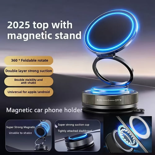 Vacuum Magnetic Phone Holder for Car New