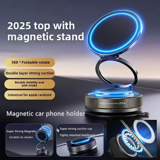 Vacuum Magnetic Phone Holder for Car New