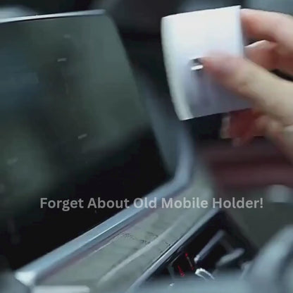 “Magnetic Phone Holder with Vacuum Grip — Zero Wobble, Full 360° Control.”